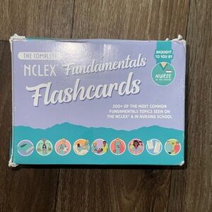 New Nurse in the Making The Complete NCLEX Fundamentals Flashcards